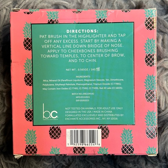 Beauty Concepts Pineapple Shimmer Highlighter - Picture 2 of 2